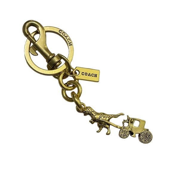 Coach Bag Charm Keychain - Picture 1 of 7